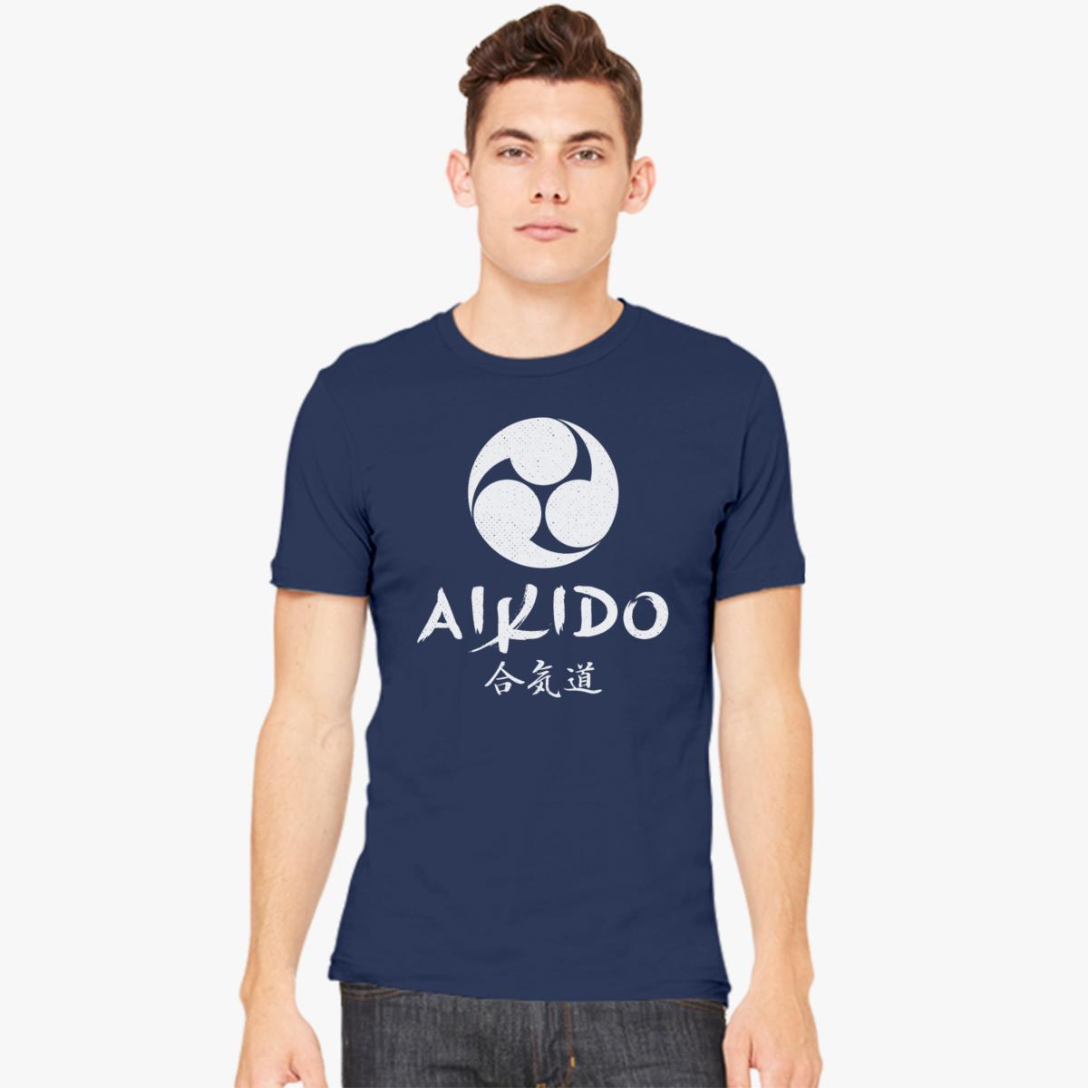 Aikido Mitsudomoe Symbol Men's T-shirt