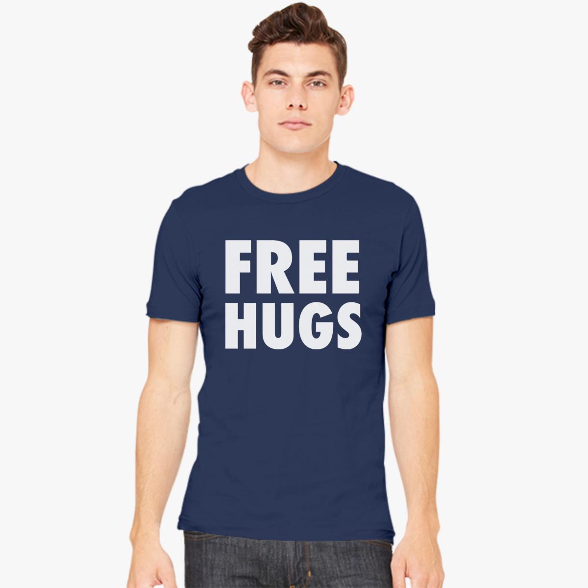 Free Hugs Design Men's T-shirt