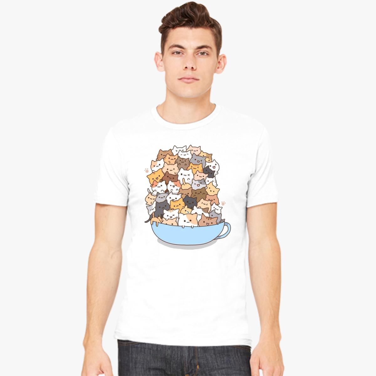 Cats on a Cup Men's T-shirt