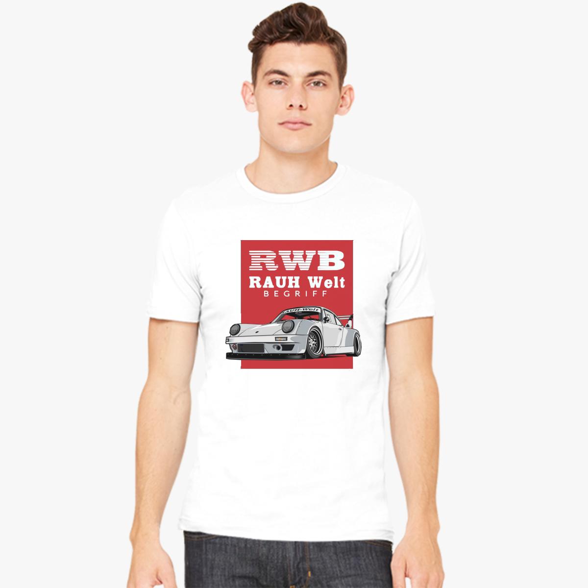 Rauh Welt Begriff-WHite Men's T-shirt