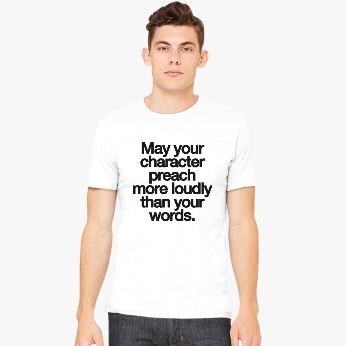 More Loudly Quote Men's T-shirt