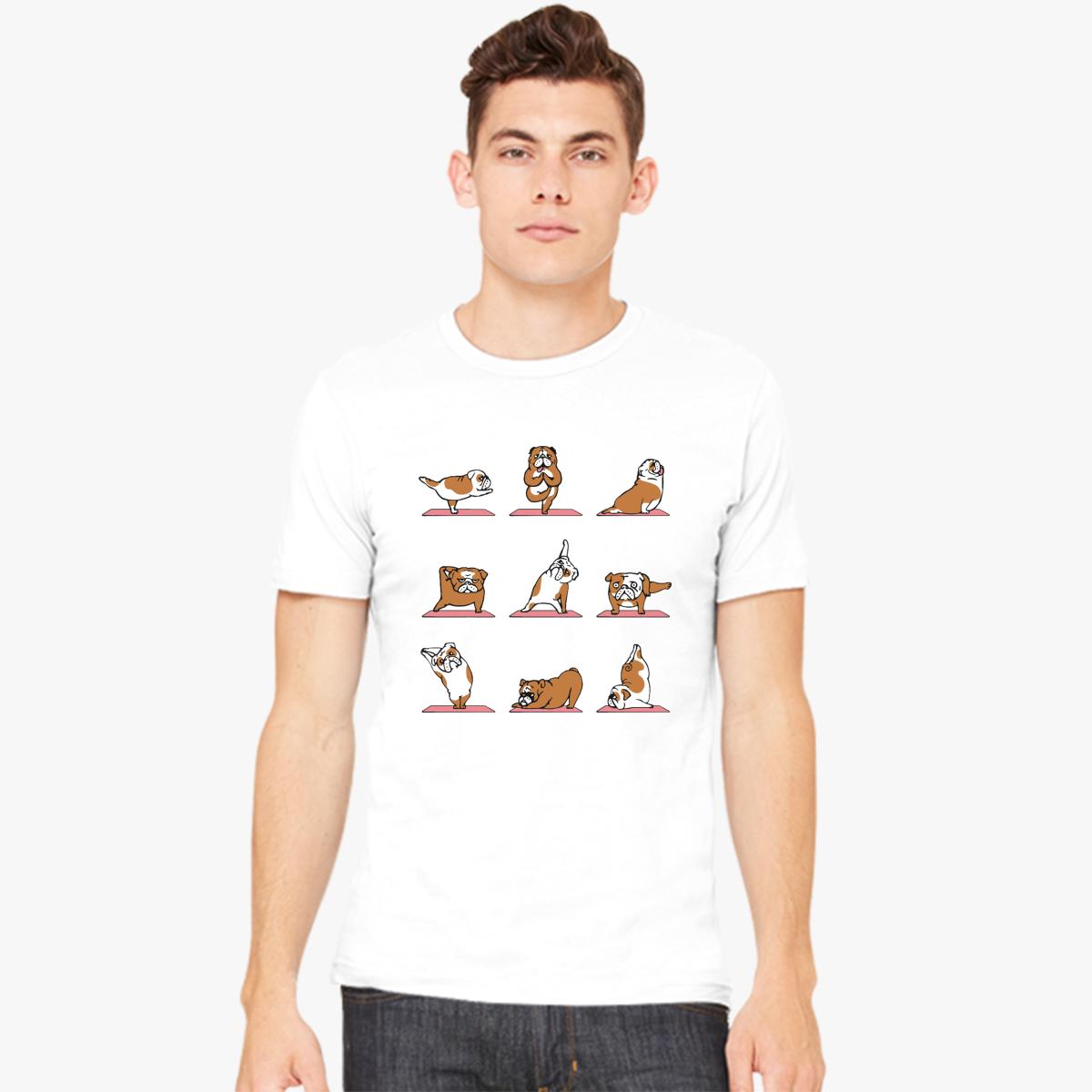 Bulldog-Yoga Men's T-shirt