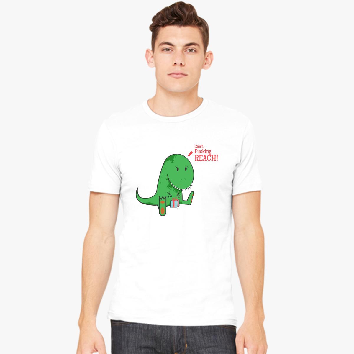 why t rex hates christmas Men's T-shirt